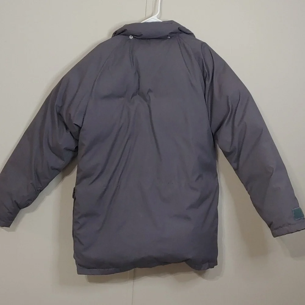 Vintage 90s North Face Goose Down Grey Puffer Coat Men's Size XL